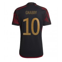 Pánský Fotbalový dres Německo Serge Gnabry #10 MS 2022 Venkovní Krátký Rukáv